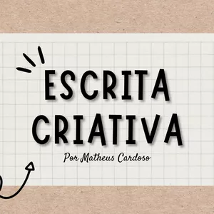 Imagem de capa para o Curso online Escrita Criativa com Matheus C.