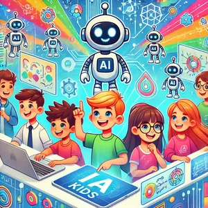 Imagem de capa para o Curso online Curso Avançado de IA para crianças