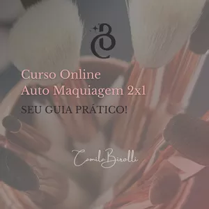 Imagem de capa para o Curso online Curso de Auto Maquiagem 2x1