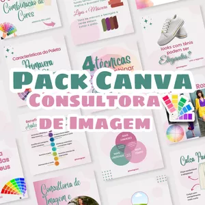 Pack Canva Consultora de Imagem 
