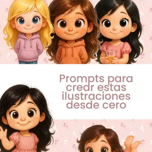 Imagen de portada para Curso online Muñequitas Personalizadas con IA