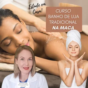 Imagem de capa para o Curso online Curso de Banho de Lua Tradicional na Maca