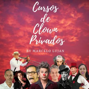Imagem de capa para o Curso online Cursos de Clown Privados On-line by Marcelo Lujan