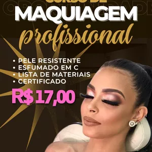 Imagem de capa para o Curso online Curso de Maquiagem- Profissional de Sucesso