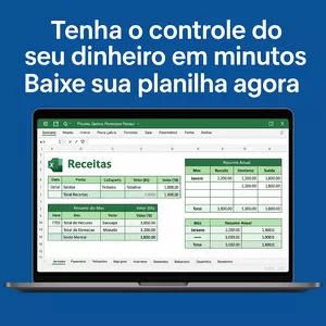 Imagem de capa para o Curso online Tenha o controle do seu dinheiro em minutos.