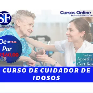 Imagem principal do produto CURSO CUIDADOR DE IDOSOS