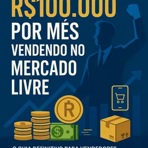 Imagem de capa para o Ebook Como ganhar 100mil vendendo no mercado livre