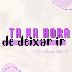 Imagem de capa para o Ebook Ta na hora de deixar ir!