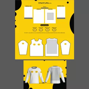Imagem de capa para o Curso online Template Automático CorelDRAW - Mockup Manga Longa + Molde G