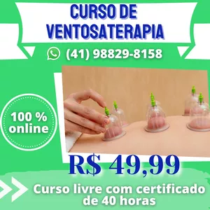 Imagem do curso Curso de Ventosaterapia 