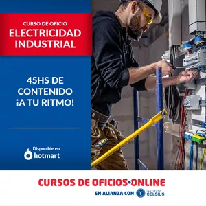 Imagen de portada para Curso online Electricidad Industrial