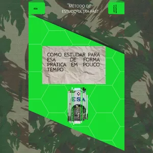 Imagem de capa para o Ebook COMO ESTUDAR PARA ESA DE FORMA PRÁTICA E EM POUCO TEMPO 