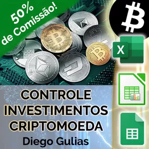 Controle Investimentos Criptomoeda