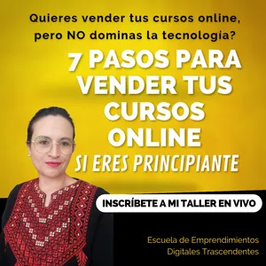 Imagen de portada para Curso online 7 pasos para vender tus cursos online si eres principiante