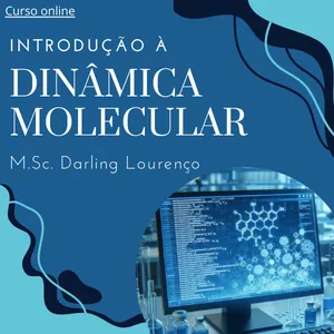 Imagem de capa para o Curso online Introdução à Dinâmica Molecular