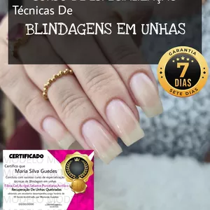 Imagem de Técnicas de Blindagem em unhas especialização  criado por Wanessa Guedes Cursos De Unhas  na hotmart
