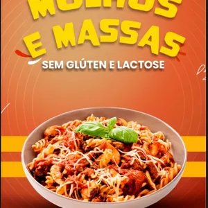 Imagem de capa para o Ebook Molhos e Massas sem Glúten e Lactose