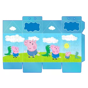 Imagem de capa para o Ebook Caixa milk Peppa pig