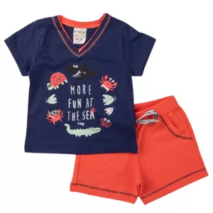 Imagem de capa para o Ebook Molde Conjuntinho Verão Masculino Bebê (P ao GG)