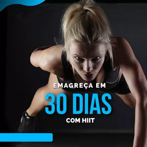 Imagem de capa para o Ebook Emagreça em 30 dias com HIIT