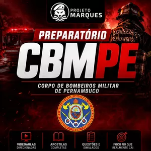 Imagem do curso CBMPE SOLDADO | PREPARATÓRIO COMPLETO