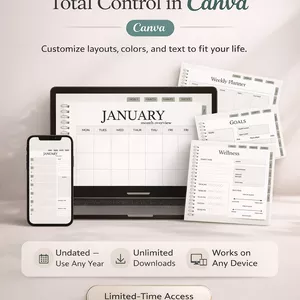 Cover image for Ebook Fully Customizable Canva Version