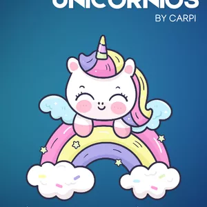 Imagen de portada para Ebook DIBUJA UNICORNIOS