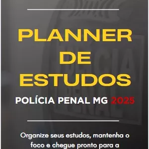 Imagem de capa para o Ebook Planner 90 Dias PPMG - Cronograma Completo de Estudos
