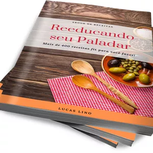 Imagem de capa para o Ebook Reeducando seu Paladar + Bônus