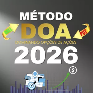 Imagem do curso Método DOA – Dominando Opções de Ações 2026