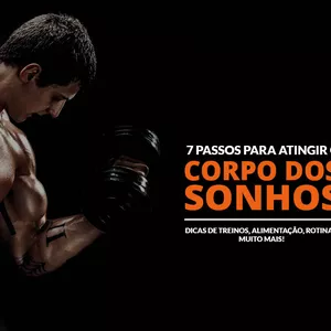 Imagem de capa para o Ebook 7 passos para construir o corpo do seus sonhos