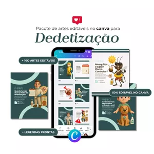 Imagem do curso PACK PARA DEDETIZAÇÃO - Criaé Studio