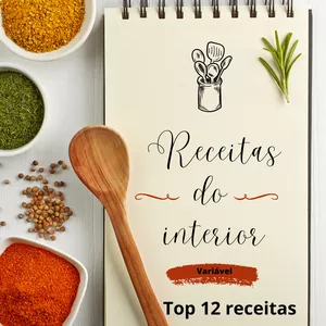 Imagem de capa para o Ebook Receitas do interior 