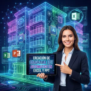 Imagen de portada para Curso online EDT AUTOMATICO EN EXCEL Y PPT