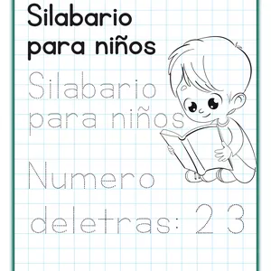 Imagen de portada para Ebook Silabario para niños (Sílabas)