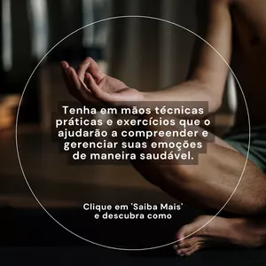 Imagem de capa para o Ebook em busca do bem estar emocional