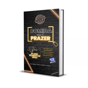 Imagem de capa para o Ebook Comida não é PRAZER