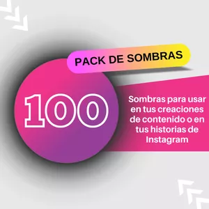 Imagen de portada para Curso online + 100 PACK SOMBRAS 