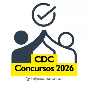 Imagem de capa para o Curso online CDC Concursos 2026