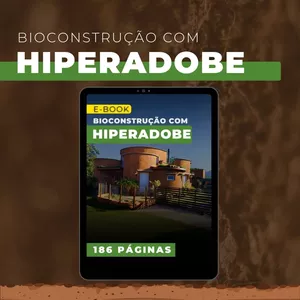 Imagem de capa para o Ebook E-Book | Bioconstrução Com Hiperadobe