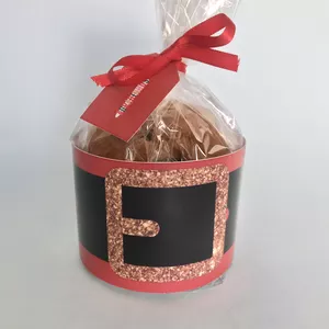 Imagem de capa para o Ebook Cinta para mini panetonne - Fivela papai noel