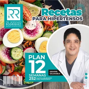 Imagen de portada para Ebook Recetas Saludables para La Hipertensión: Plan de 12 Semanas