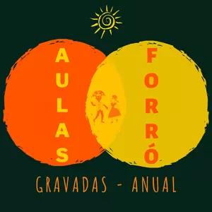 Imagem principal do produto Aulas de Forró  gravadas - anual 