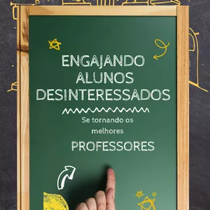 Imagem de capa para o Ebook Engajando alunos desinteressados 