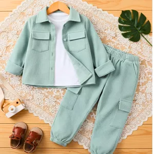 Imagem de capa para o Ebook MOLDE CONJUNTO 3 PEÇAS (CAMISA, CAMISETA E CALÇA CARGO) REF 3017- GRADE DE 1 A 14 ANOS