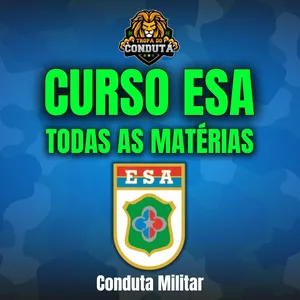 Imagem de capa para o Curso online CURSO ESA COMPLETO 2026 - Conduta Militar
