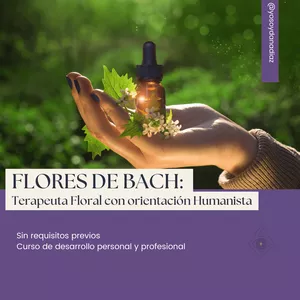 Imagen de portada para Curso online Terapeuta en Flores de Bach con orientación humanista