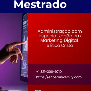 Imagem de capa para o Curso online Mestrado Profissional em Marketing Digital