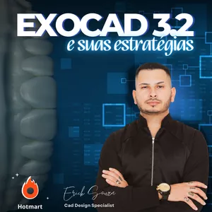 Imagem de capa para o Curso online Exocad 3.2 e suas Estratégias 