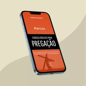 Imagem de capa para o Ebook Esboços Bíblicos Para Pregação - Marcos